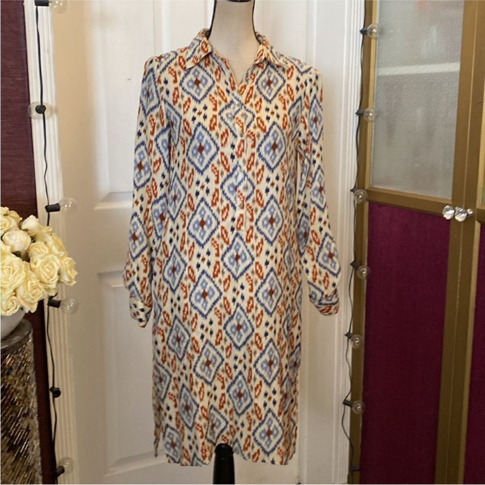 Zara Multicolor Patterned Dress, S - Picture 2 of 9